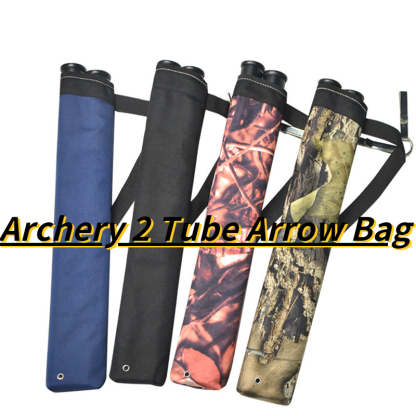 🎯Archery 2 Tube Arrow Quiver Arrow Hunting Portable-AMEYXGS Archery