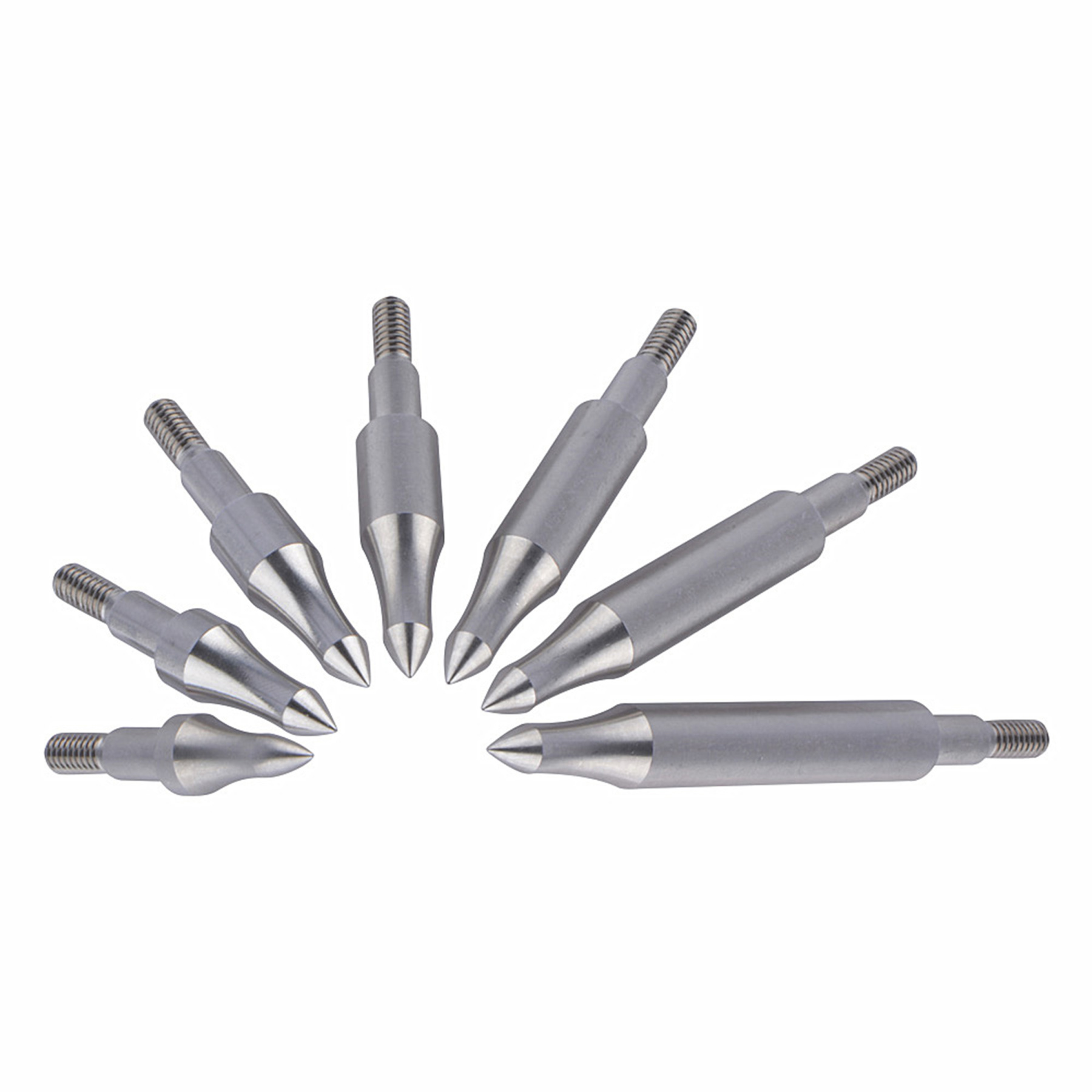 Archery Arrowhead 100-300gr Screw In Point Hunting 12X 