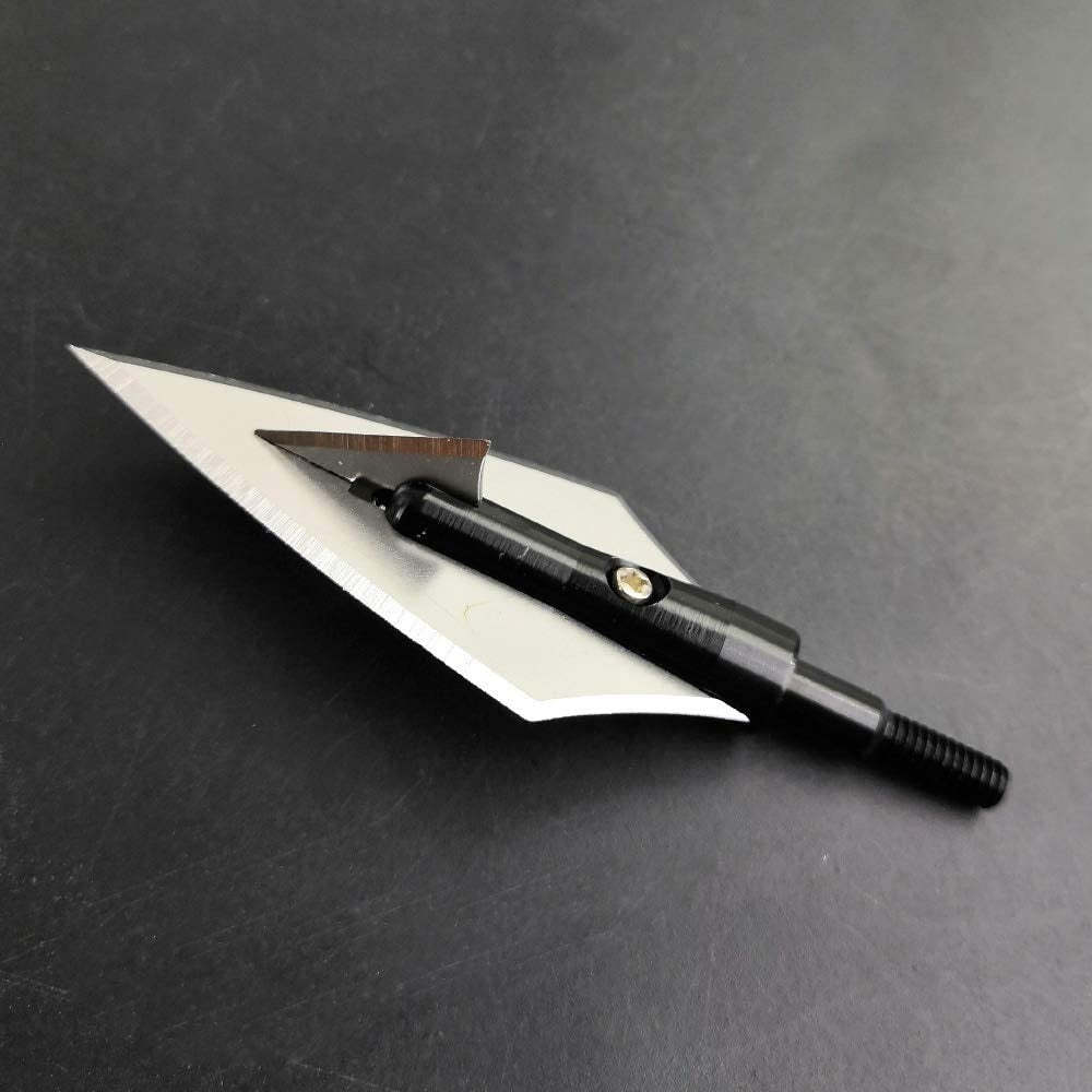 🎯Archery Hunting Broadheads 2 Blades Arrowheads-AMEYXGS Archery