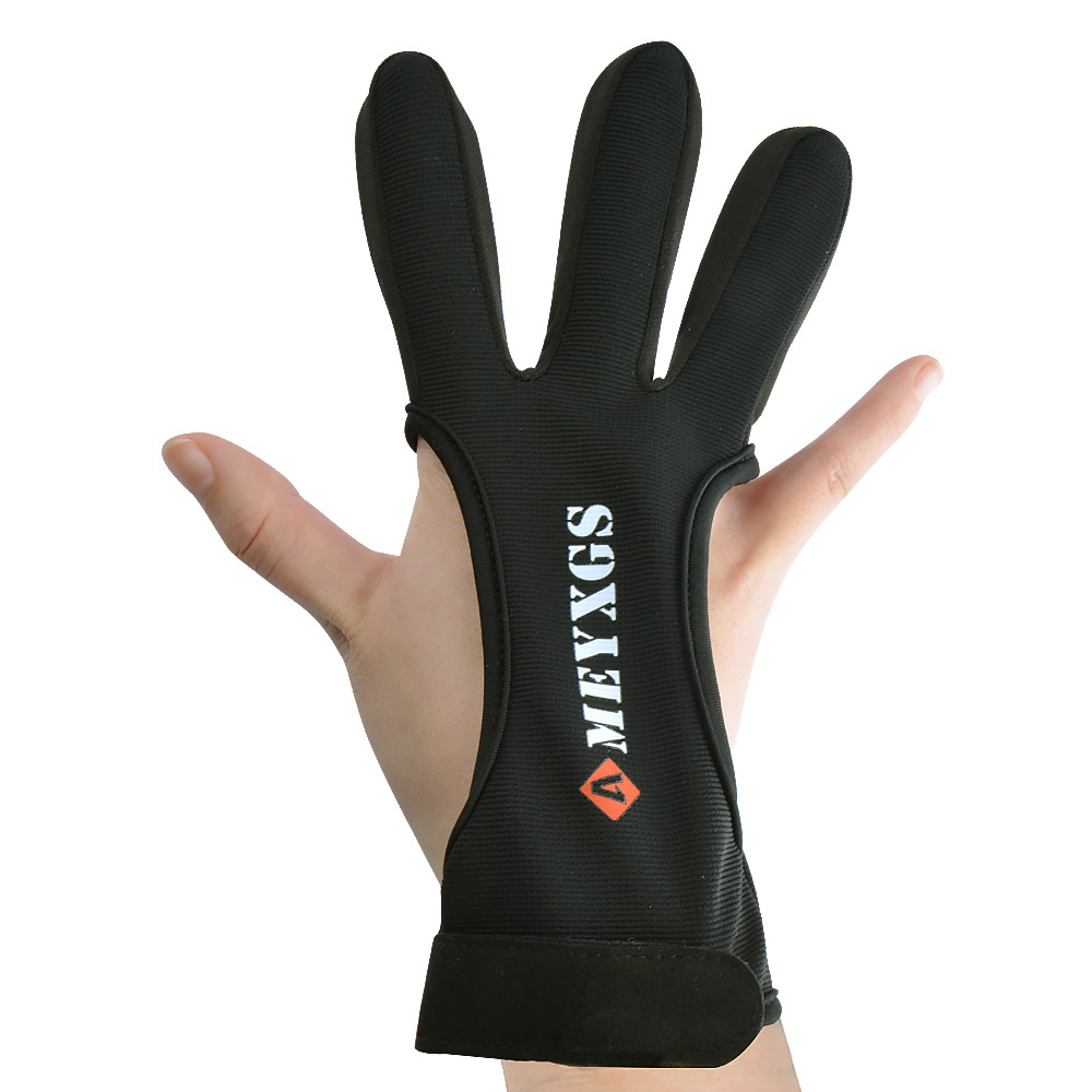 AMEYXGS Archery Fingers Protector Recurve Bow Glove