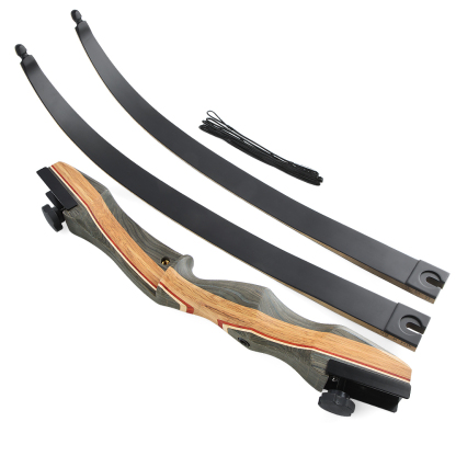 Professional Recurve Bow and Arrow Set Aldults Archery Hunting Bow,  Right Hand (30-50lbs)