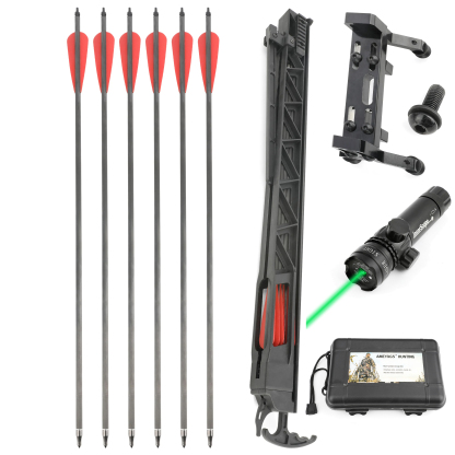 Archery Shooter Launcher  Repeating Compound Bow 6 arrow Rapid