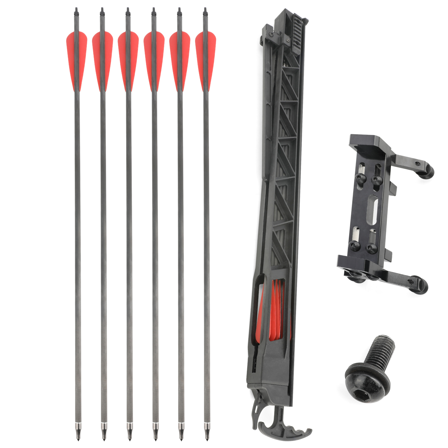 🎯Archery Shooter Launcher Repeating Compound Bow 6 arrow Rapid