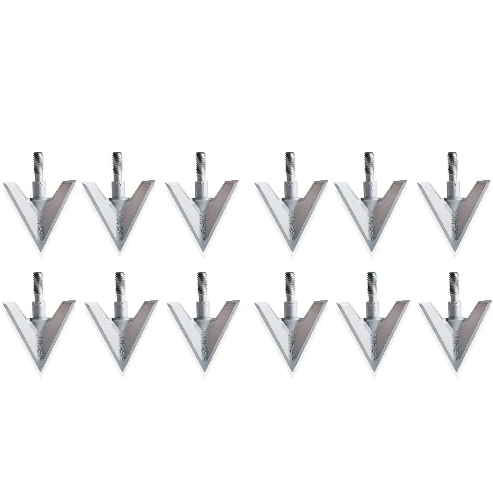 Fixed Blades Screw-in Archery Broadheads for Crossbows Bow