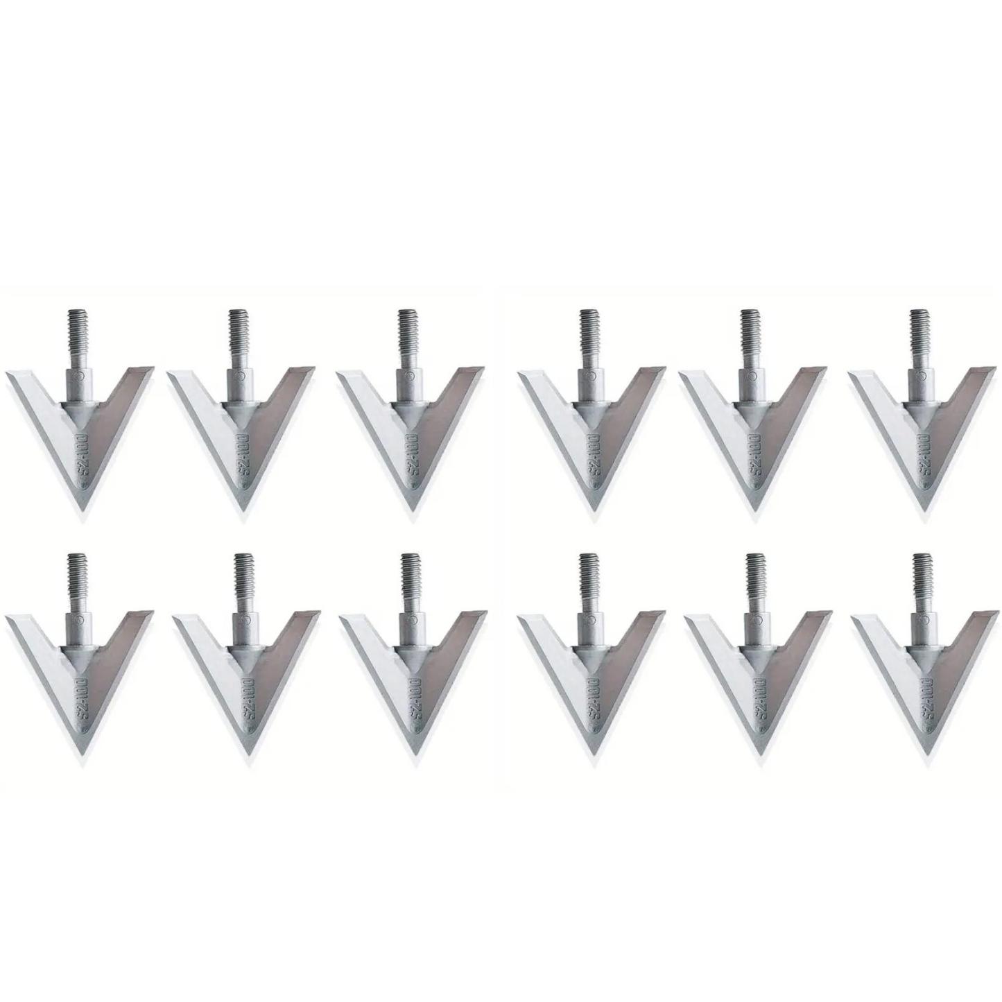 Fixed Blades Screw-in Archery Broadheads for Crossbows Bow