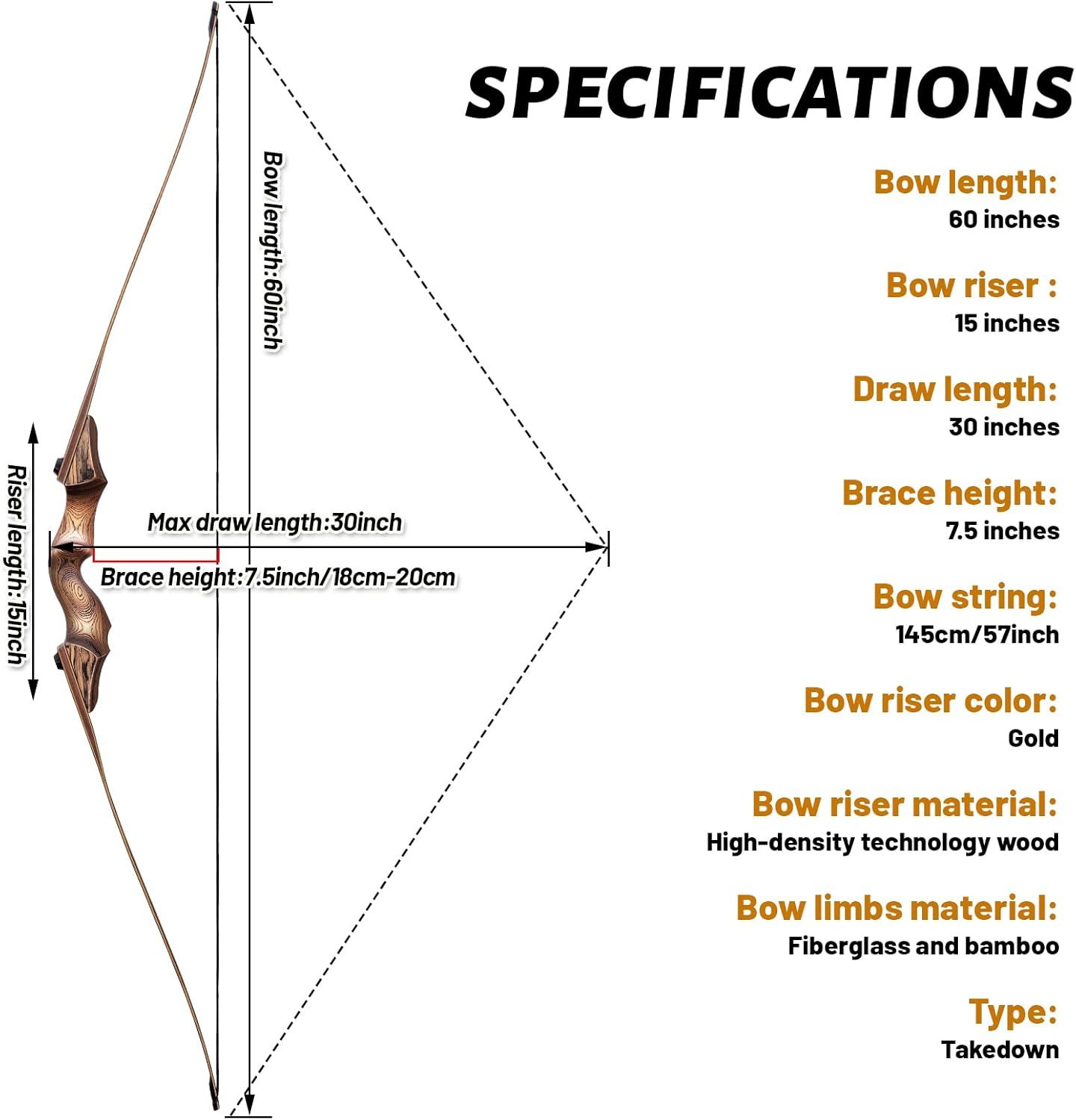 Black Hunter Rrcueve Longbow Hunting 