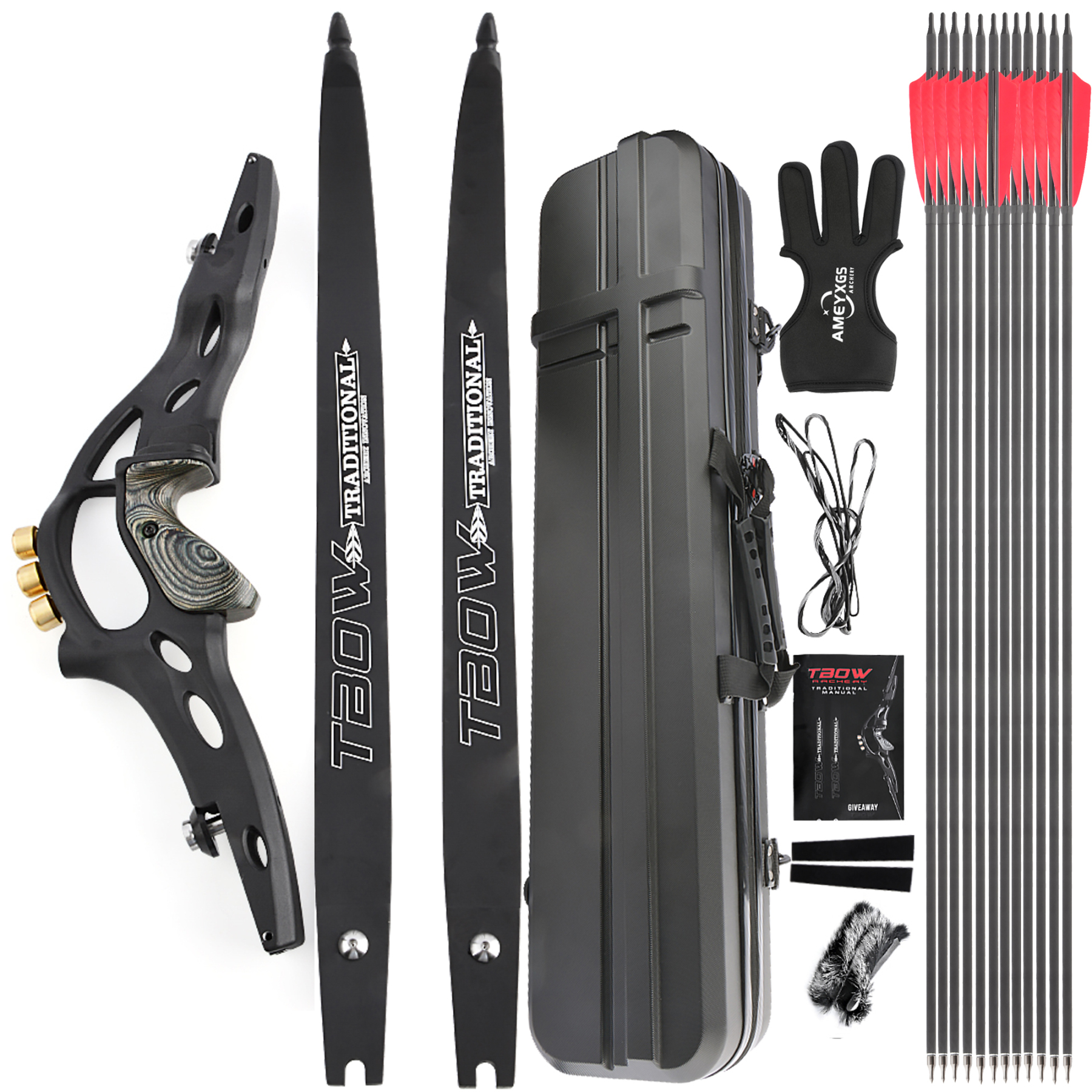 TBOW Archery Hunting Becurve Bow / Barebow