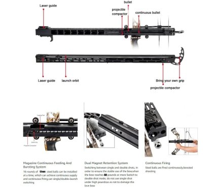 M128 Compound Bow for Adult Archery Practice Hunting