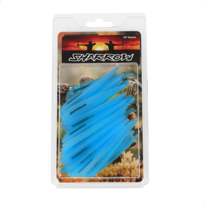 Transparent Arrow Vanes 2/3/4 Inch Hunting Archery Feather Fletching