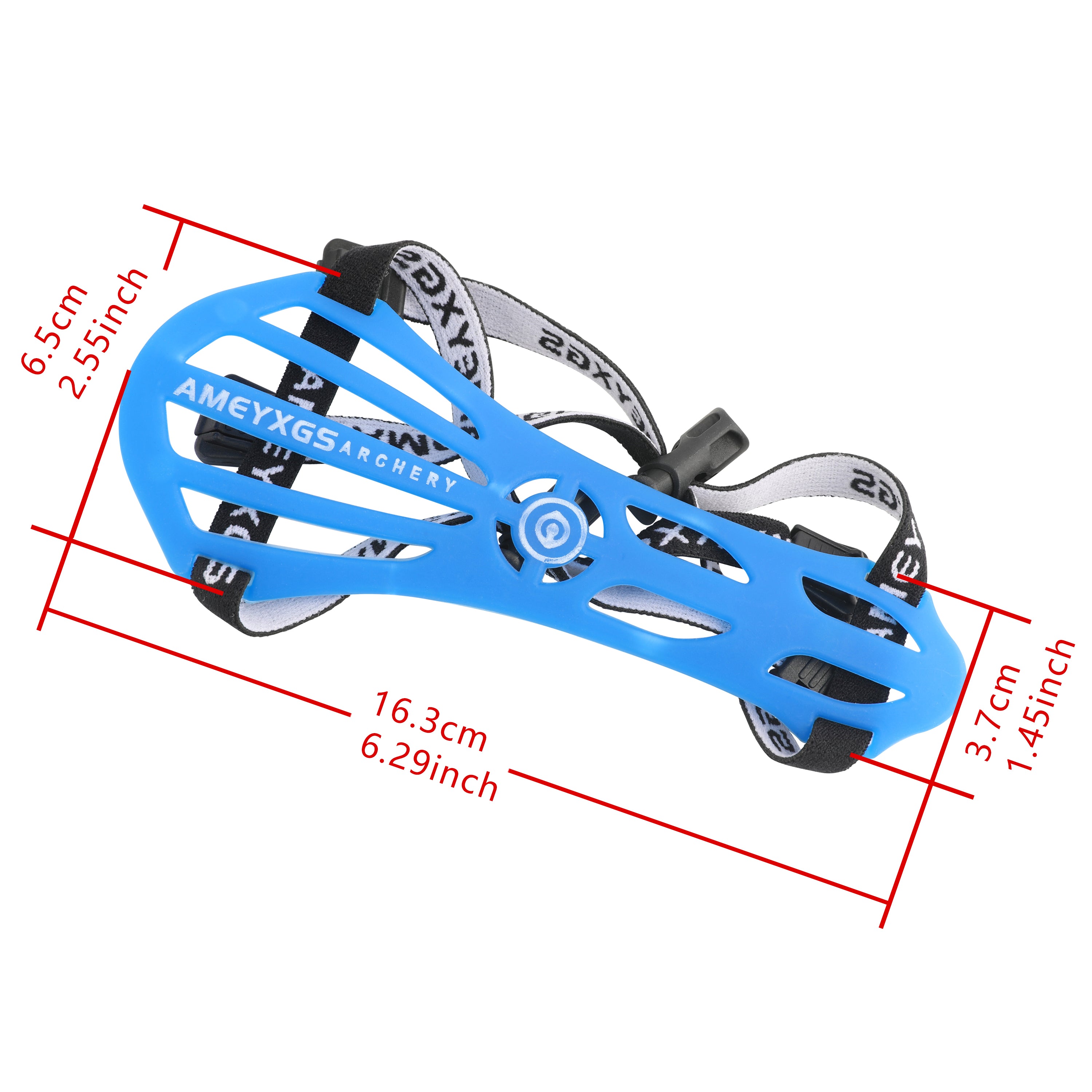 Paradita Dita Arcieria EMSea - 4 Pezzi In Pelle, Protezione Pollice, Per Tiro Con L'arco - Foto 12