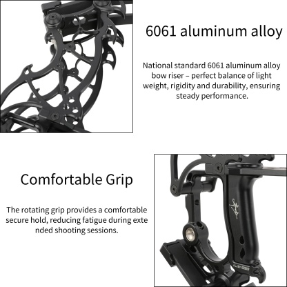 AMEYXGS 30-70lbs Target Compound Bow Kit Shooting Archery