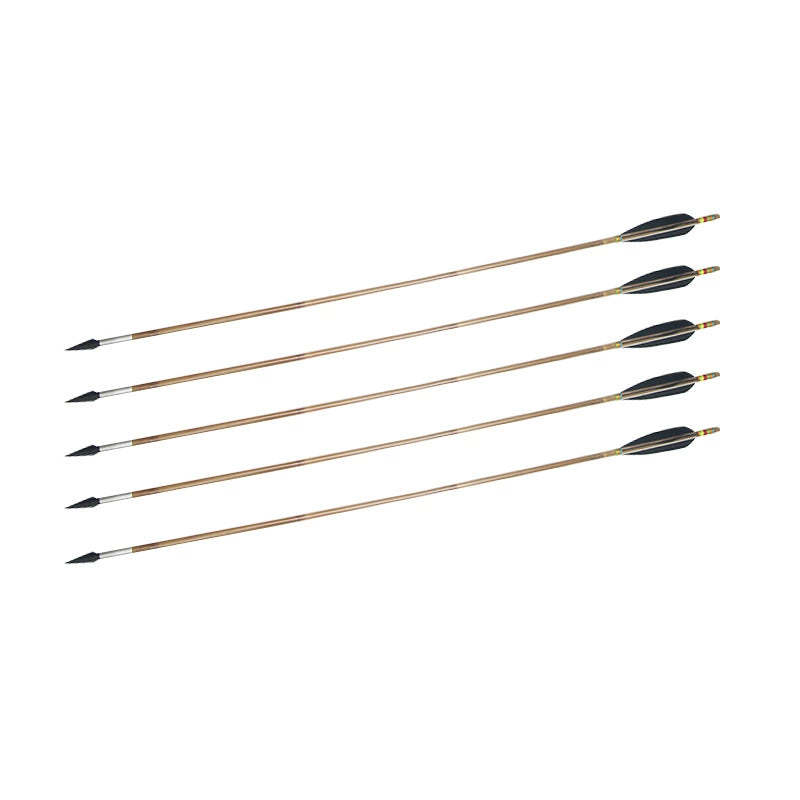 🎯Traditional Bamboo Arrow for Practice Targeting Longbow-AMEYXGS Archery