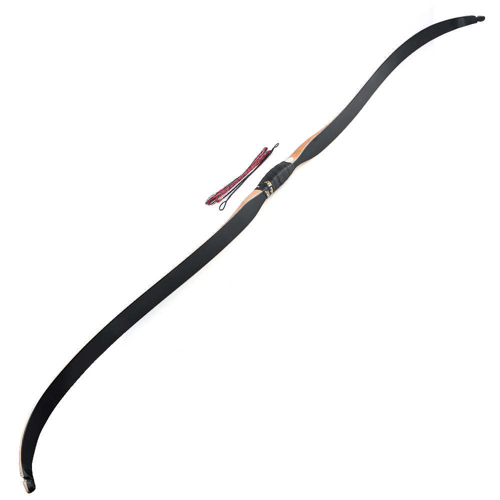 🎯Traditional Recurve Bow 57'' Handmade Horsebow 15-50LBS Archery-AMEYXGS Archery