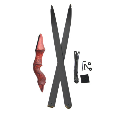 Black Hunter Hunting Recurve Bow 55lbs Archery