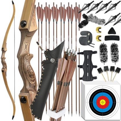Black Hunter Original Recurve Bow Kit