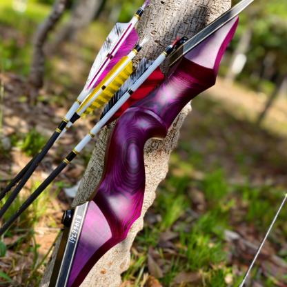 60" Black Hunter Takedown Recurve Bow （RH&LH)