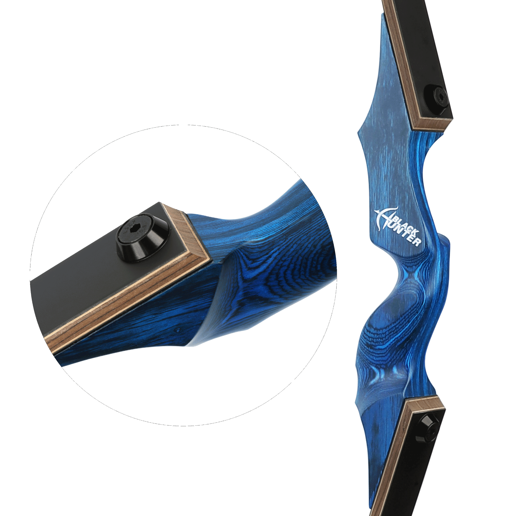 Black Hunter Recurve Bow Riser