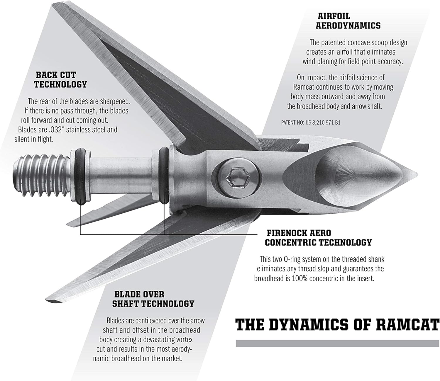 🎯AMEXYGS Archery Screw-in Blade Broadhead Hunting-AMEYXGS Archery
