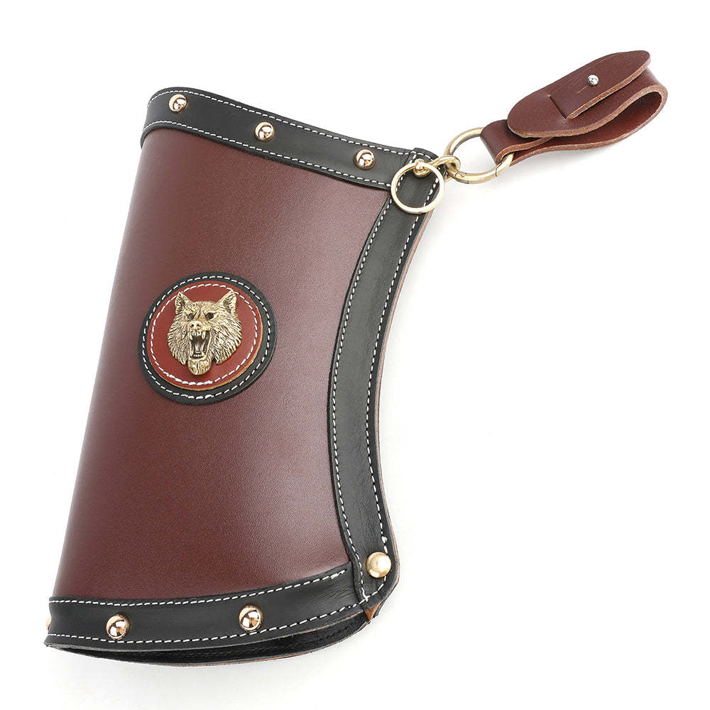 🎯Cow Hide Leather Arrow Holder Quivers for Hunting Bow Archery Sports-AMEYXGS Archery