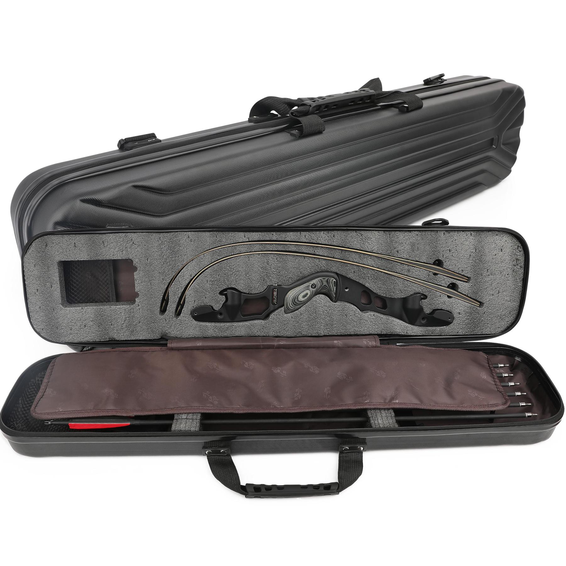 ILF Hunting Outdoor Recurve Bow and Arrows Kit with Case