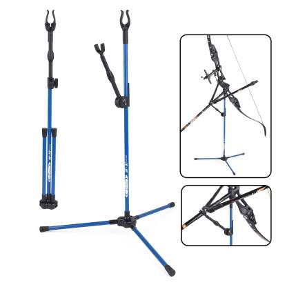 🎯Archery Recureve Bowstand Rack Holder with Side Arm Foldable Bracket-AMEYXGS Archery