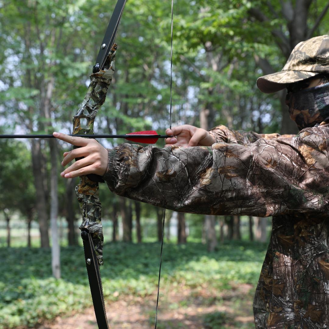 64" ILF JUNXING F166 Recurve Bow 30-60lbs Takedown Archery