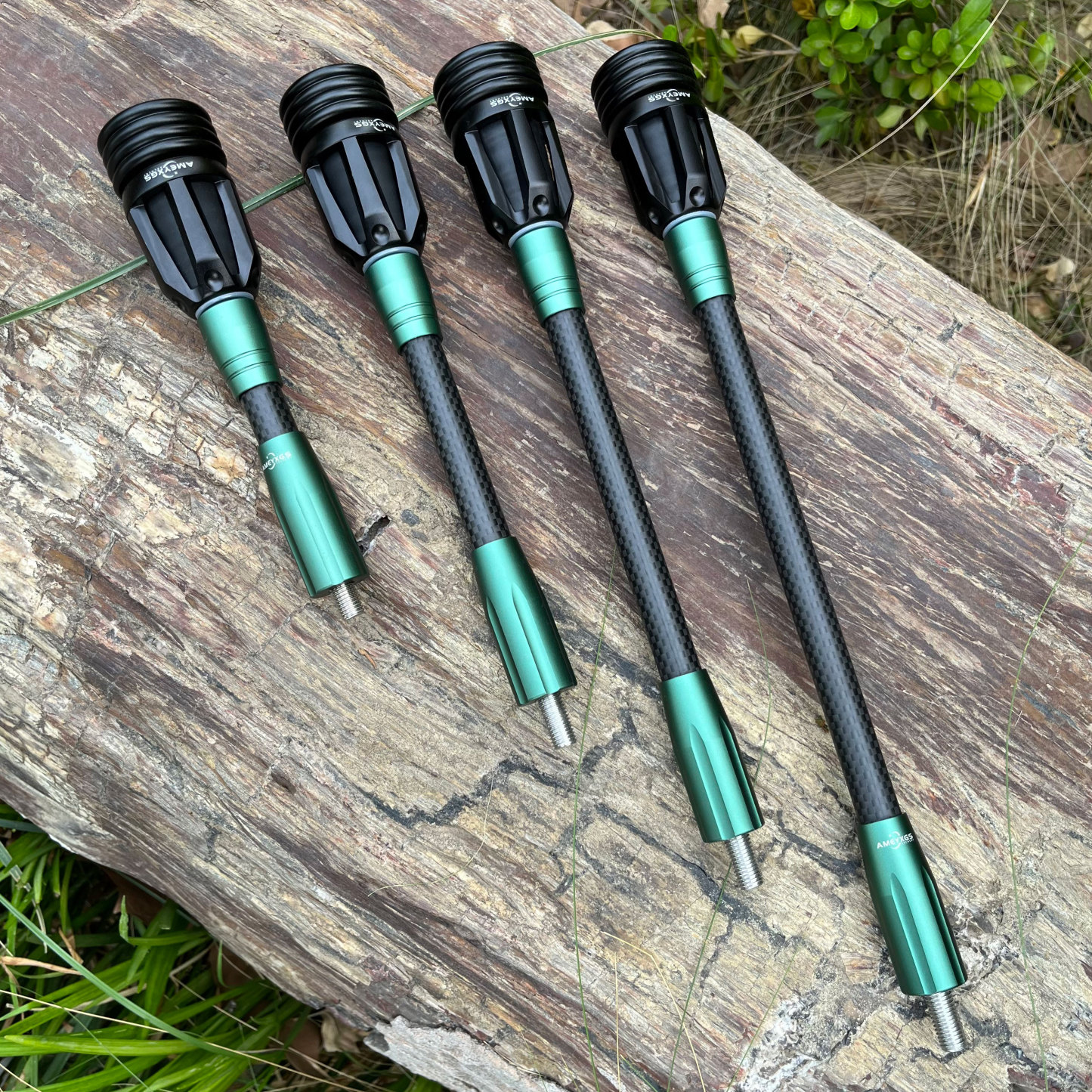 AMEYXGS Archery Bow Stabilizer for Hunting Damping System and Weights
