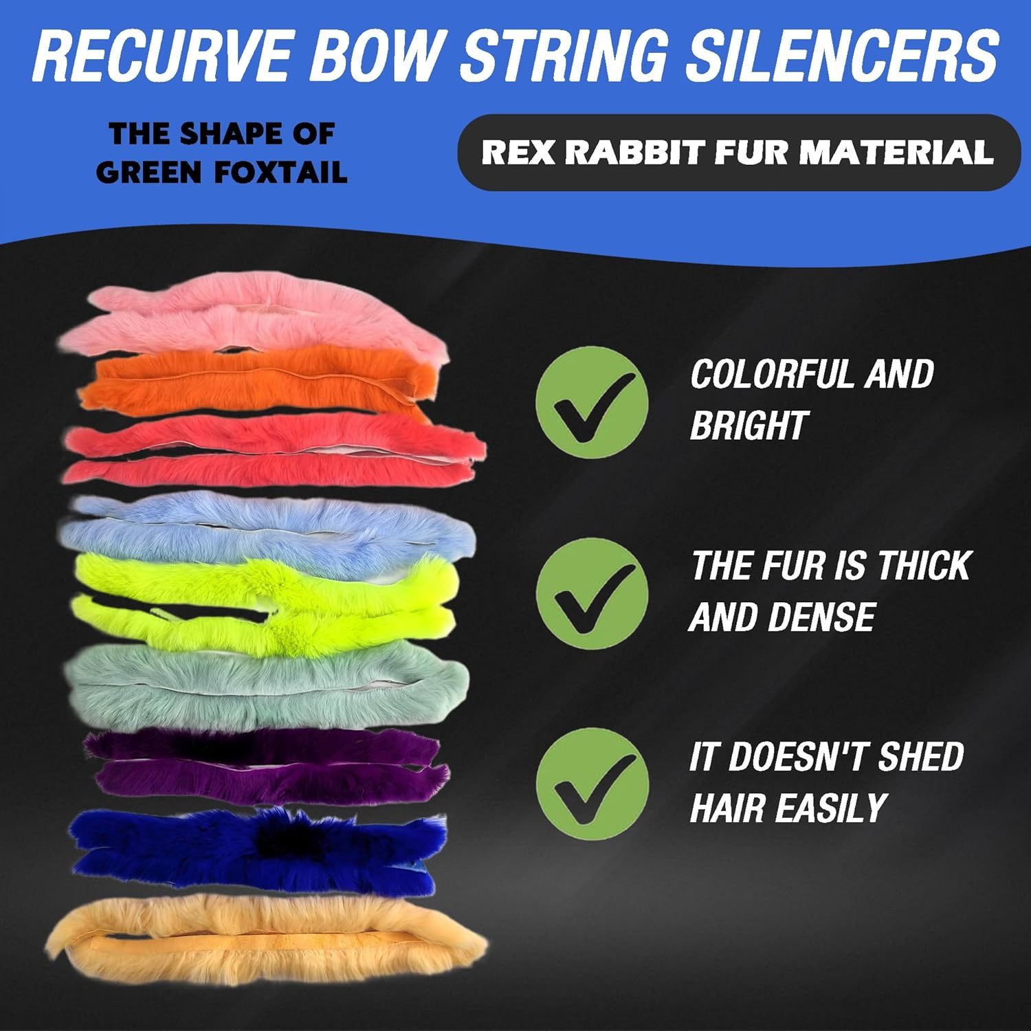 Archery Bowstring Stabilizer Shock Absorber Damper