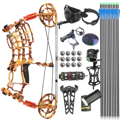 Dual-Use  Compound Bow 30-70 lbs – Hunting & Target Archery