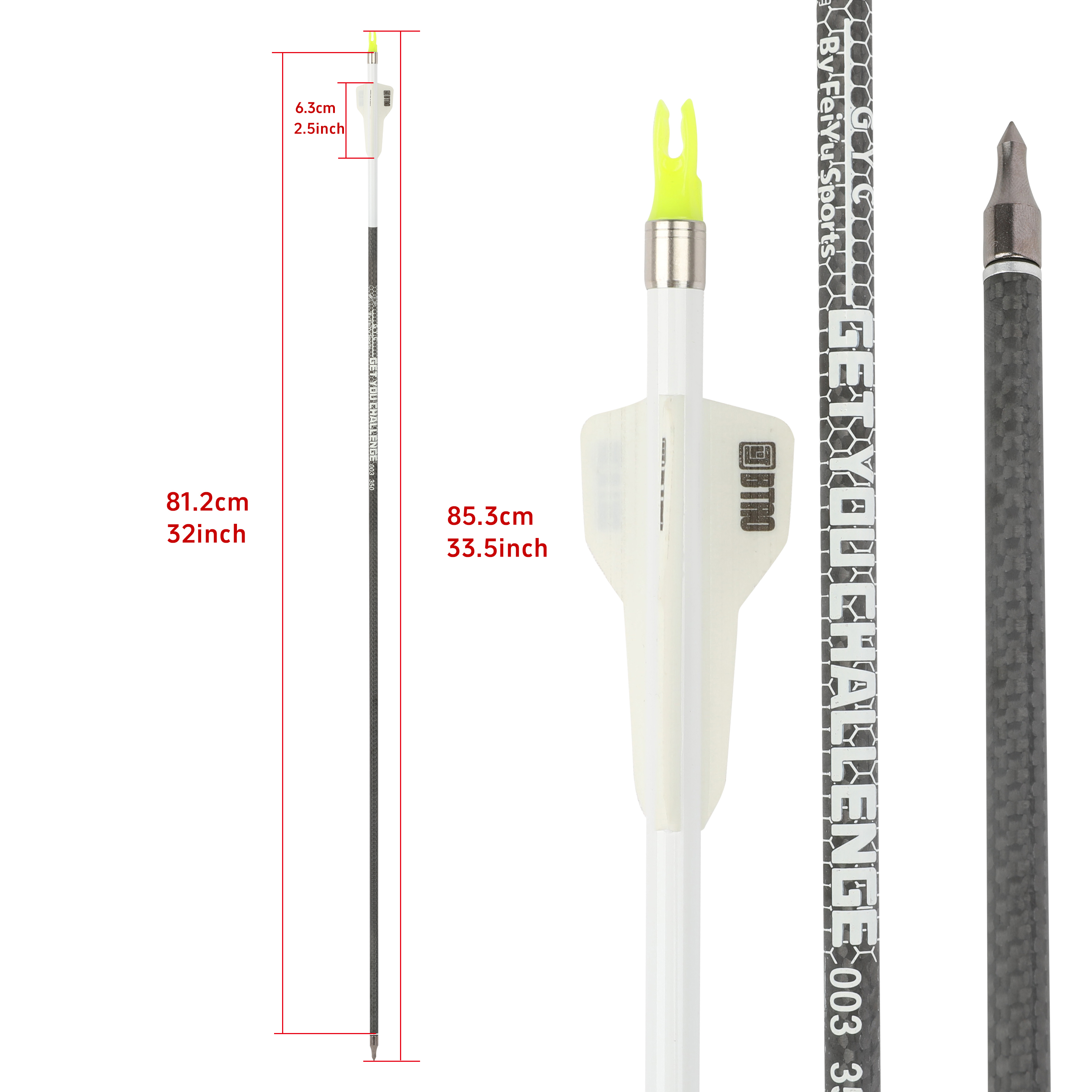 BTRO Archery Arrow 32
