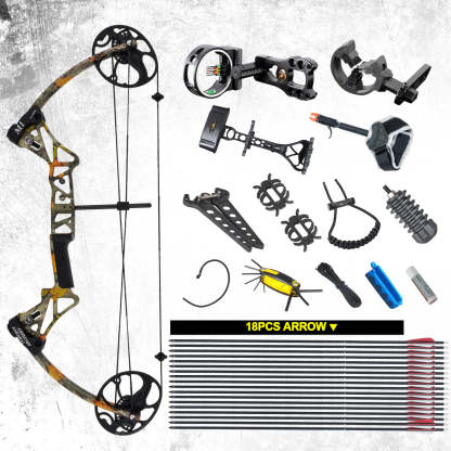 🎯1 Set 19-70lbs M1 Archery Compound Bow-AMEYXGS Archery