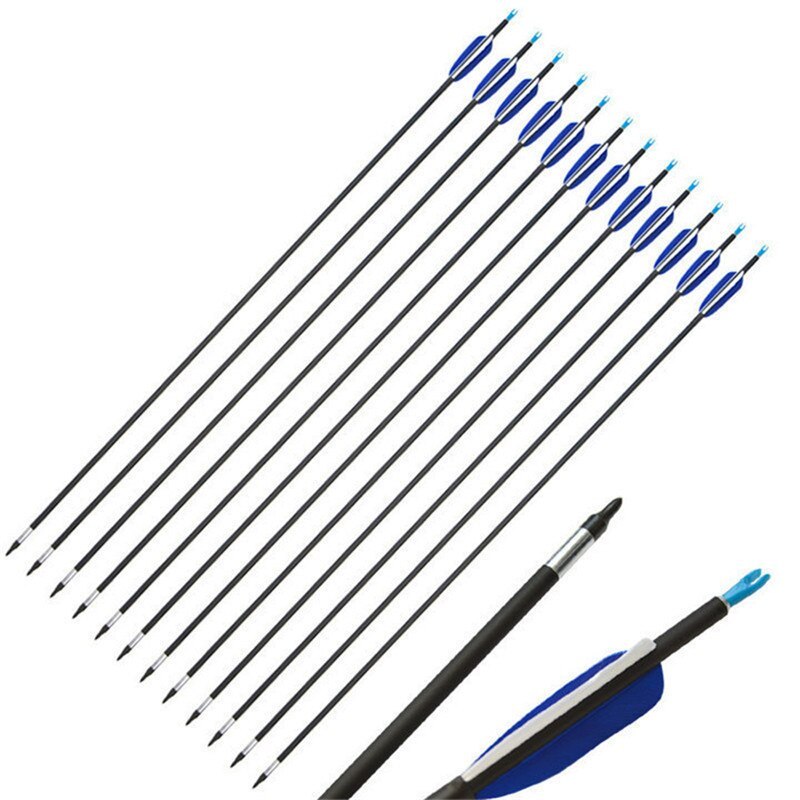 🎯AMEYXGS Archery Spine 700 Carbon Arrow Turkey Feathers-AMEYXGS Archery