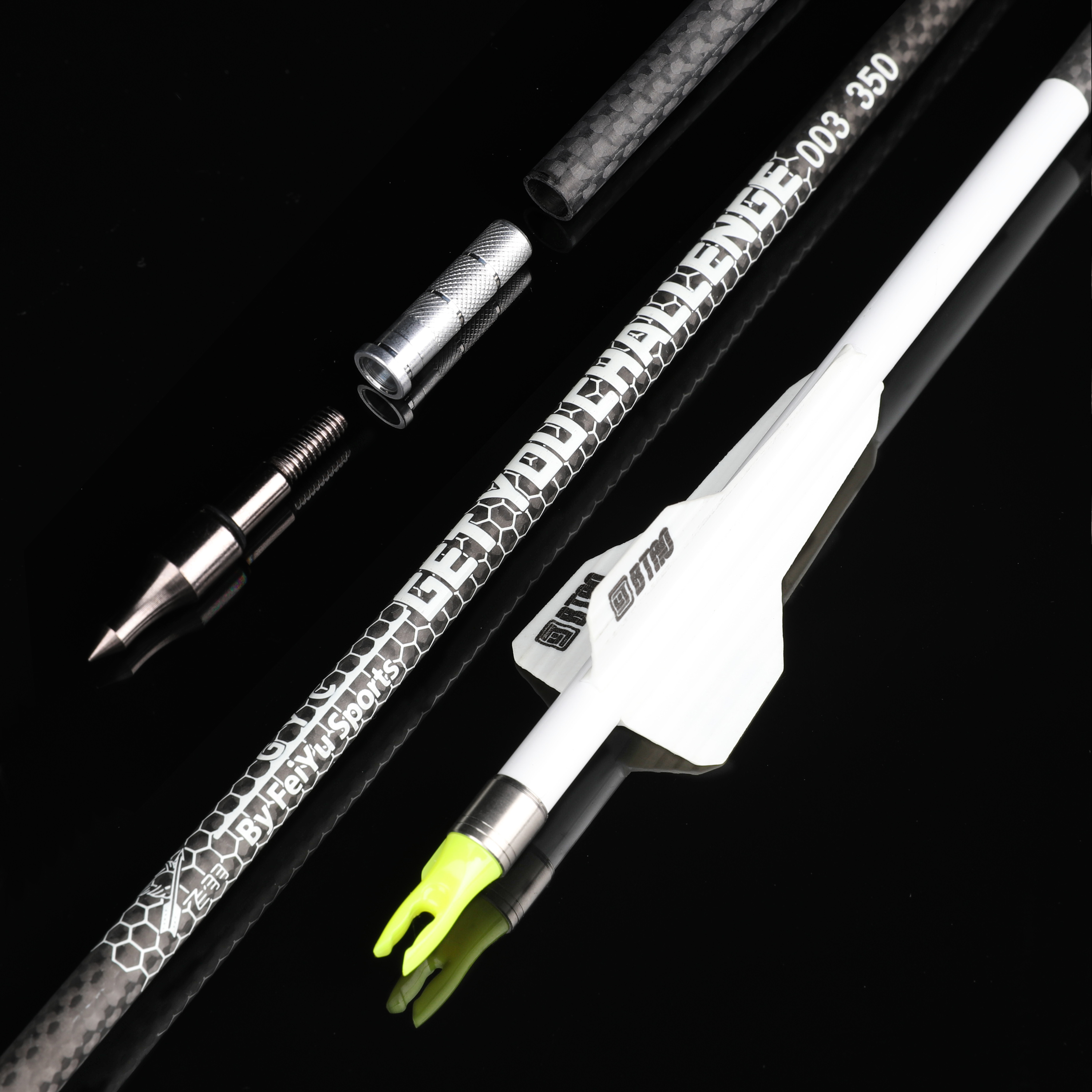 BTRO Archery Arrow 32" Pure Carbon Arrows Hunting & Target