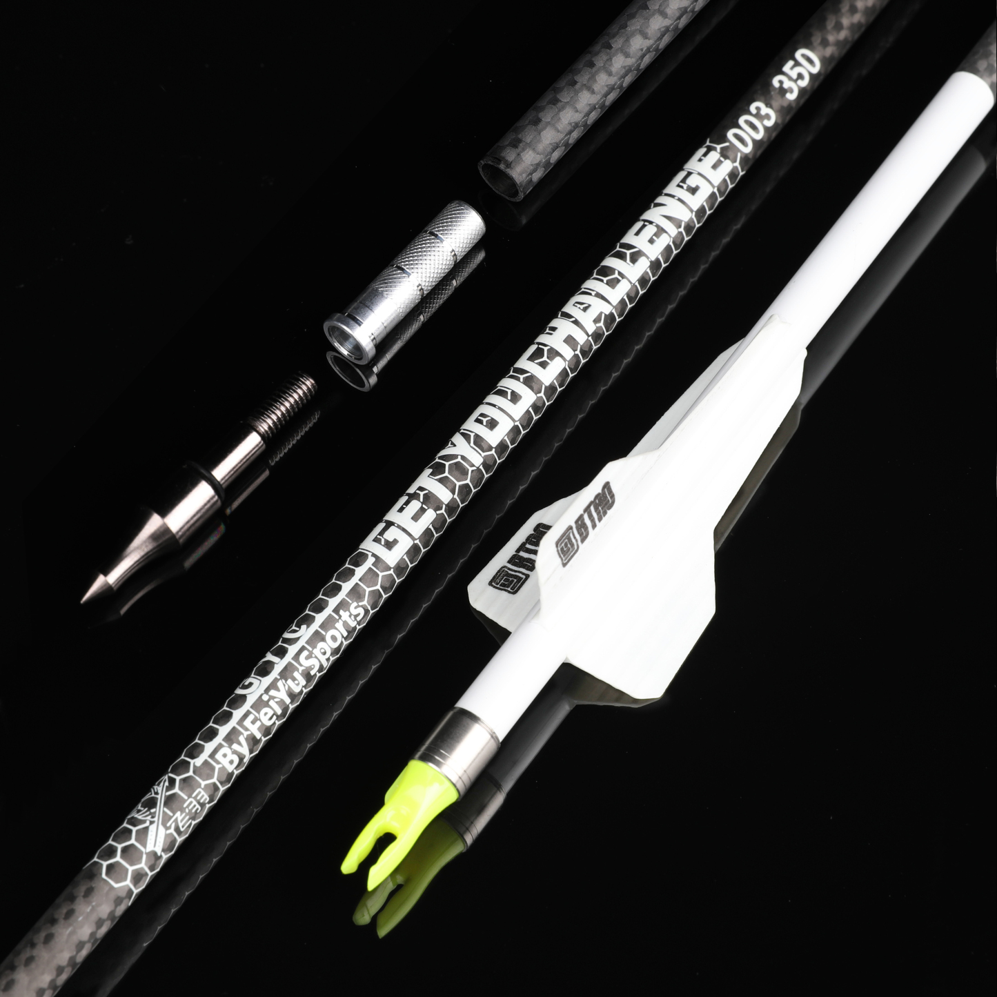 BTRO Archery Arrow 32" Pure Carbon Arrows Hunting & Target