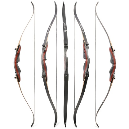Recurve Bow and Arrow Set – 30–60LBS Takedown Bow Kit for Hunting & Target