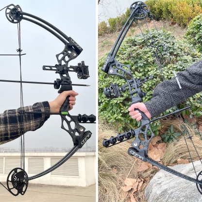 15-45lbs Compound Bow Arrow kit Archery Hunting Set