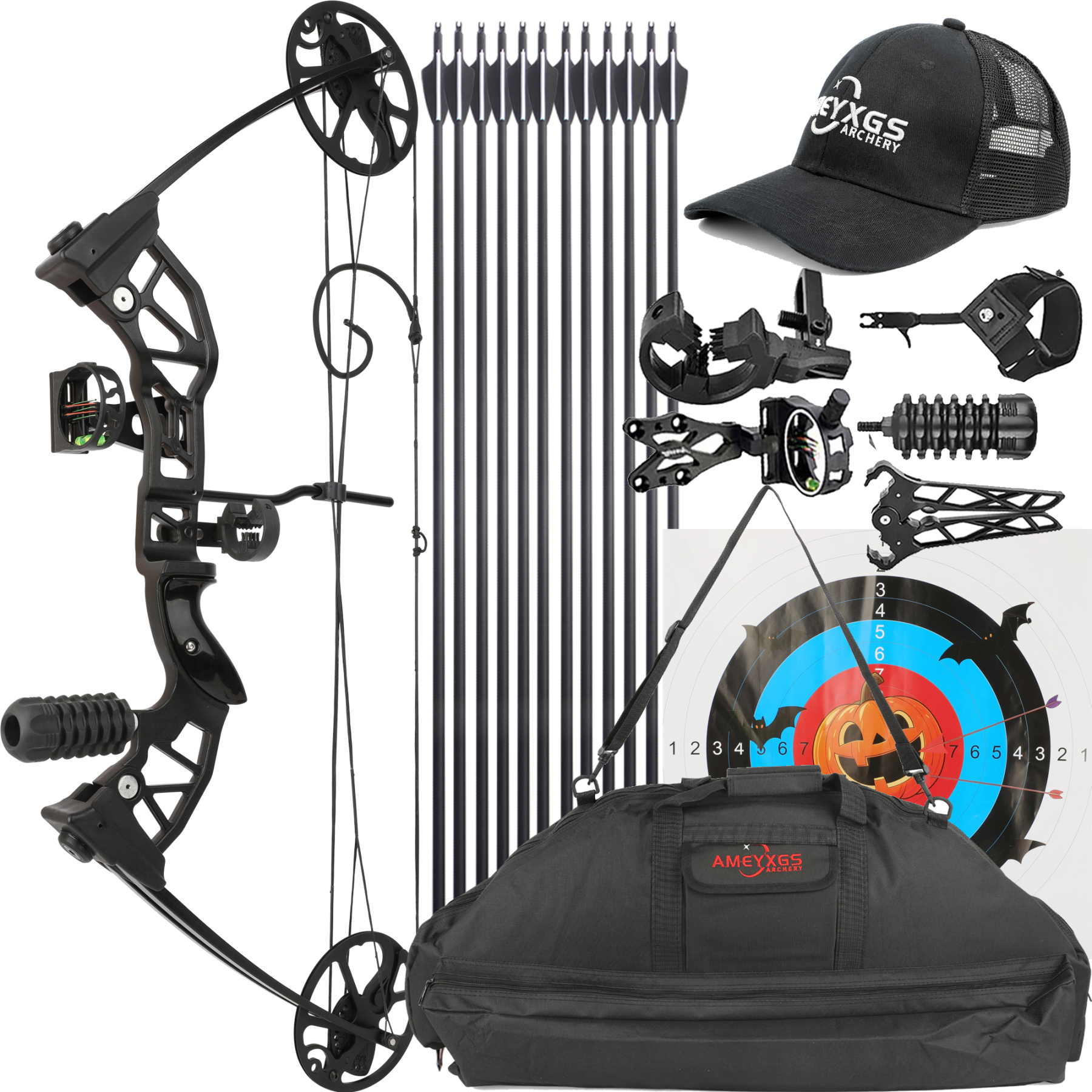Compound Bow Kit for Beginners Archery Practice
