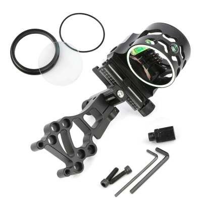 🎯AMEYXGS Archery Sight 5 Pin Light Micro Adjustable for Compound Bow-AMEYXGS Archery