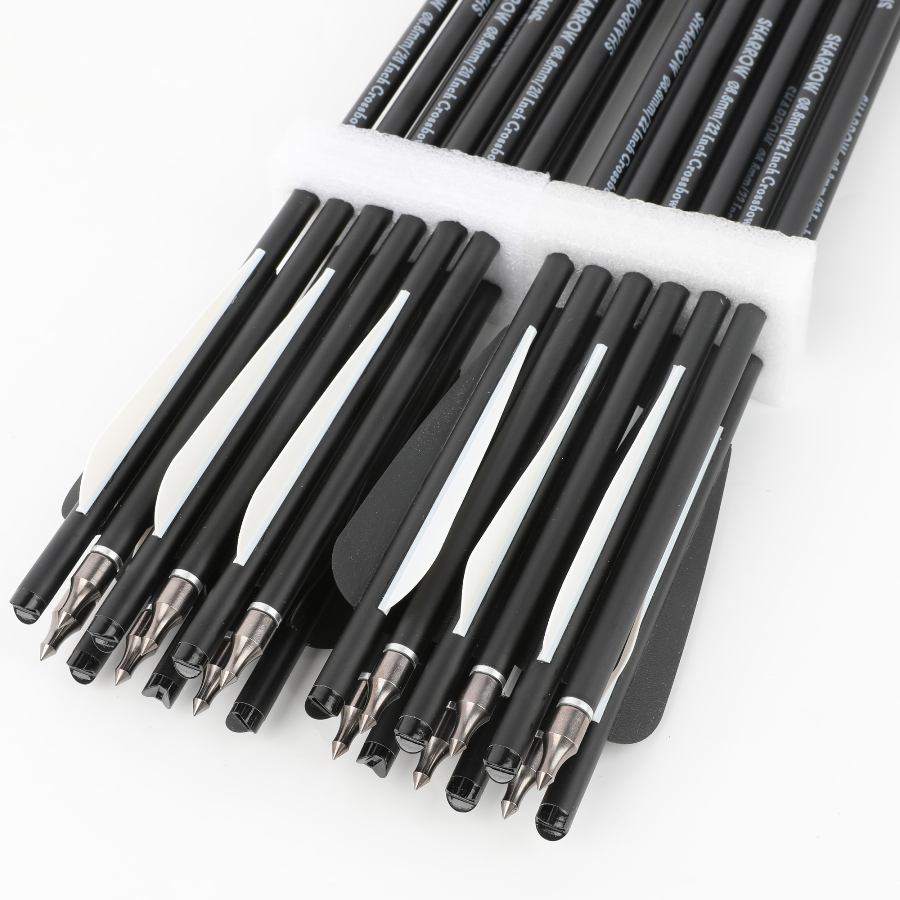 Crossbow Arrow Carbon Shaft Bolts （12pcs/Box）