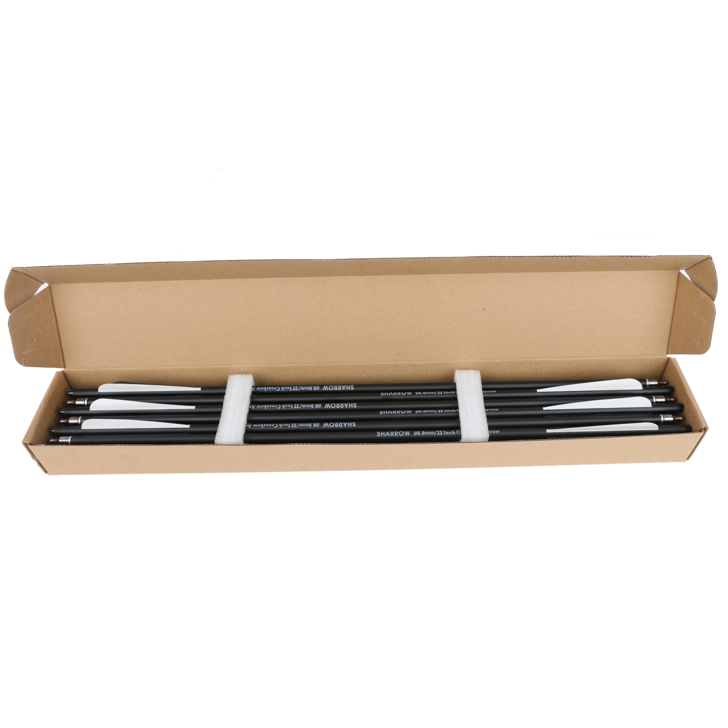 Crossbow Arrow Carbon Shaft Bolts （12pcs/Box）