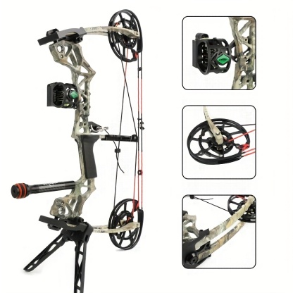 KAIMEI 270 Dual-Use Compound Bow 40–60LBS Camo