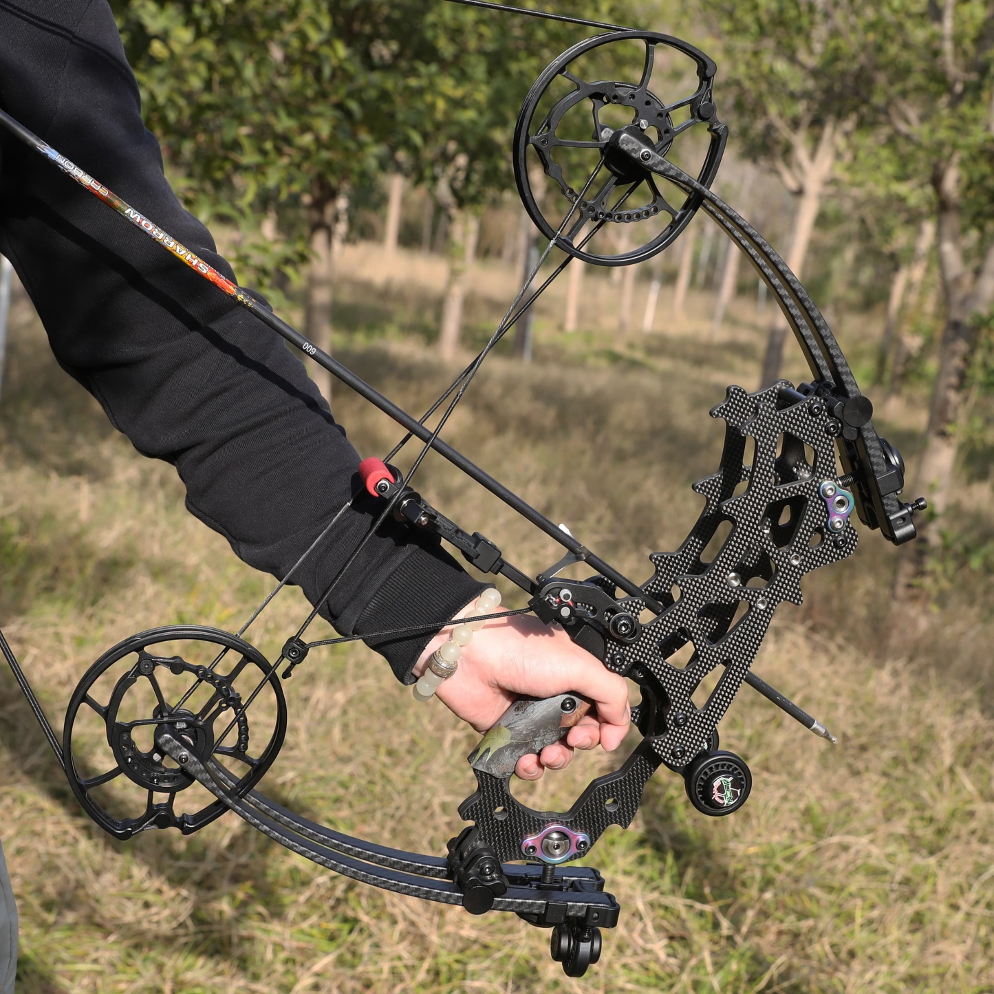 AMEYXGS 40-70lbs Compound Bow Arrow Set Youth Archery Hunting