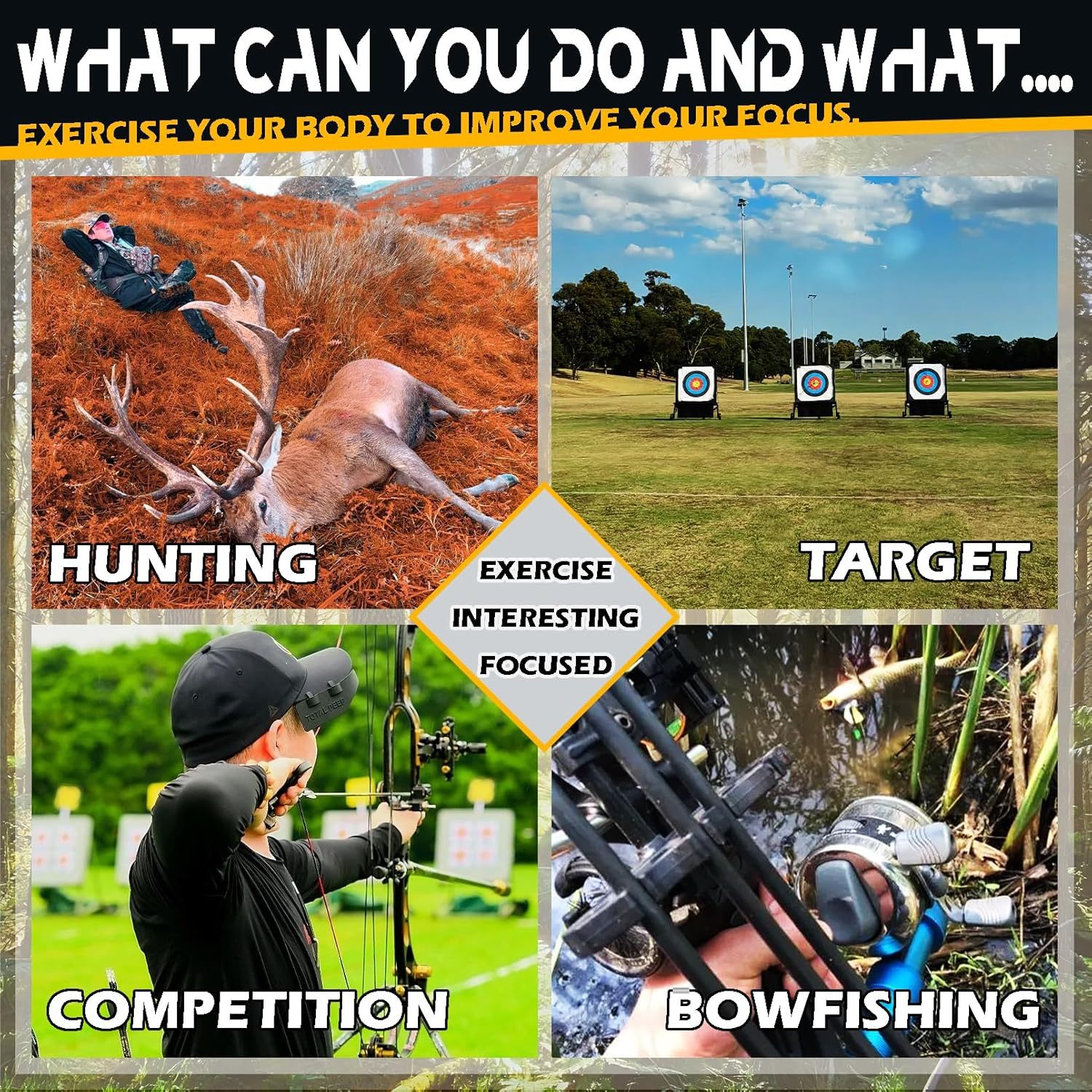 AMEYXGS Archery E8 Compound Bow Hunting & Target