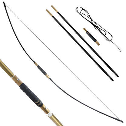 🎯25-70lbs Traditional Longbow 67'' Takedown Archery Hunting-AMEYXGS Archery