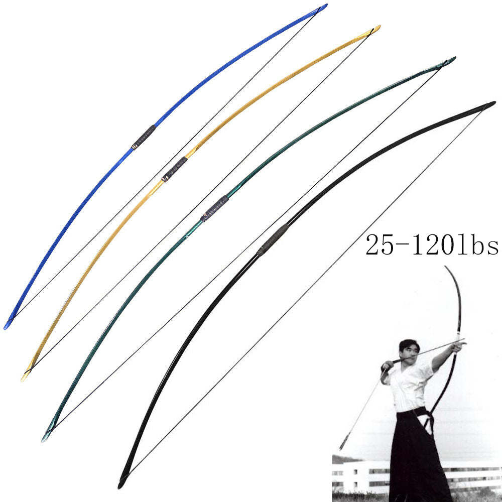 🎯67inch Traditional English Longbow Archery 25-120lbs-AMEYXGS Archery