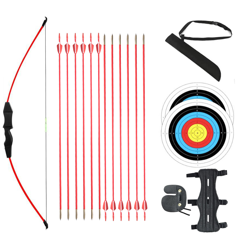 F021 Archery Bow Arrow Set for Beginners Children Gift