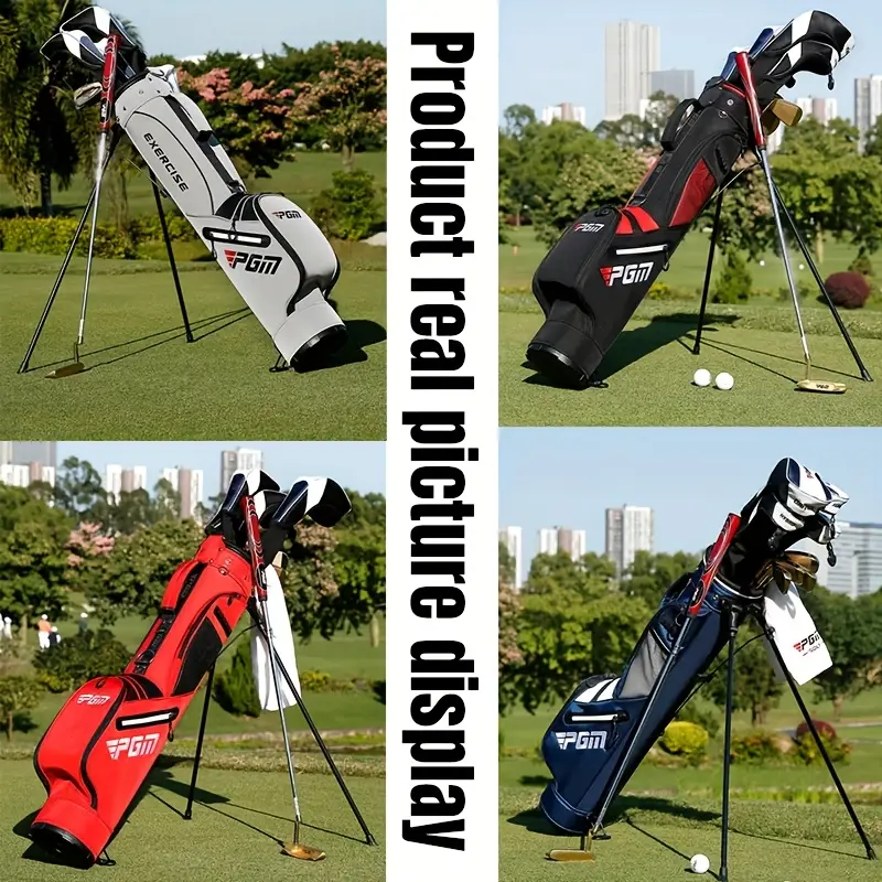 PGM Lightweight Golf Stand Bag with Durable Material & Multiple Pockets