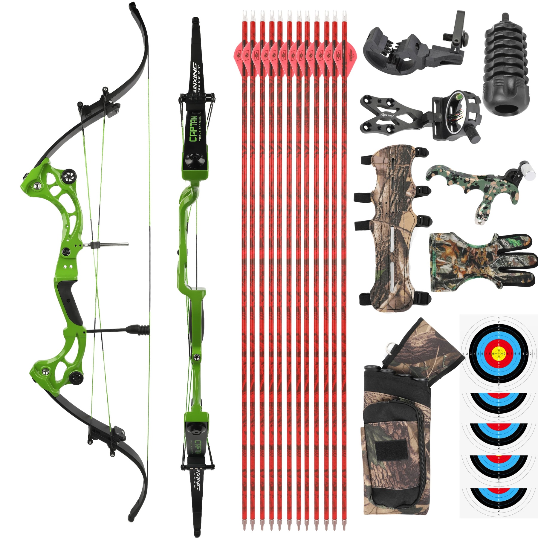 Bowfishing Lever Recurve Bow Archery-JUNXING F164