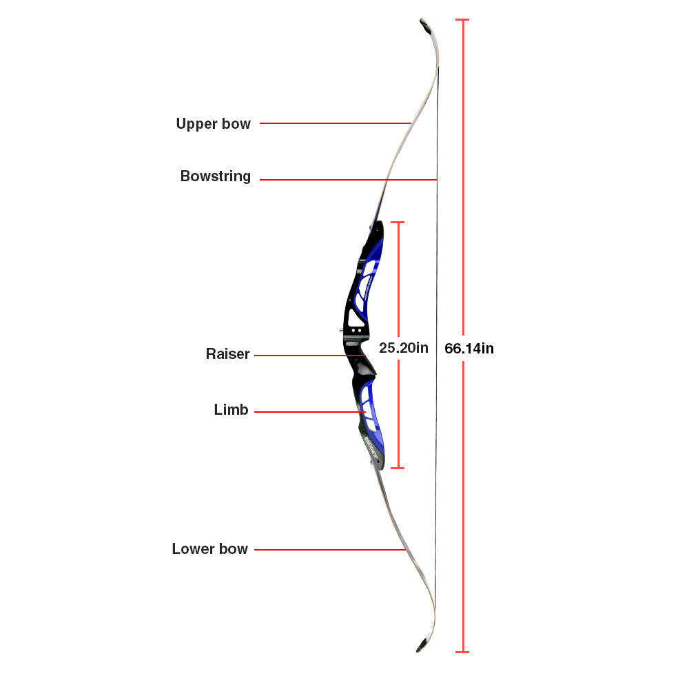 🎯F165 Recurve Bow Archery for Competitive Sports Outdoor Shooting-AMEYXGS Archery