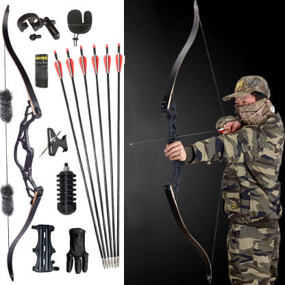 🎯62inch Archery 30-60LBS Recurvebow Shooting Range-AMEYXGS Archery